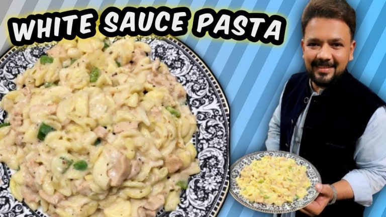 Chicken White Sauce Pasta Recipe By Cooking With Pakistan | Ramadan Special Recipe |