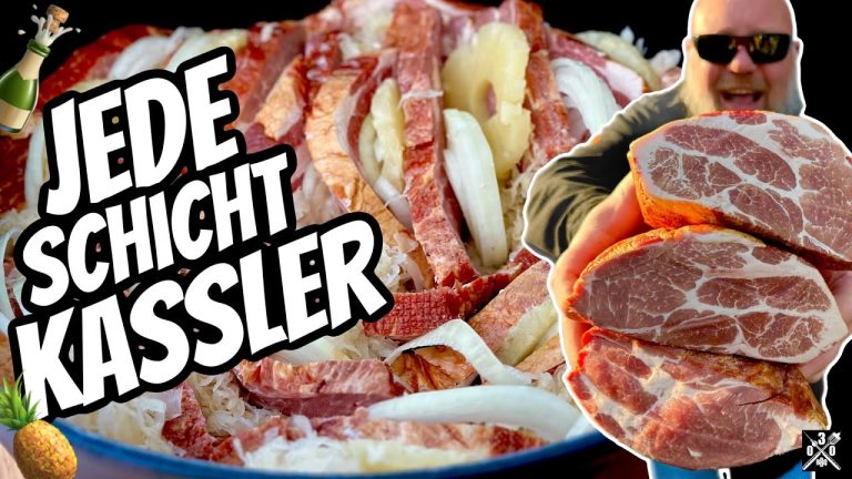 Schichtfleisch KASSLER mit Champagnerkraut – 030 BBQ