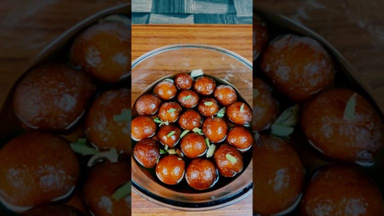 Instant bread gulab jamun recipe #shorts #viral #gulabjamun #breadrecipe