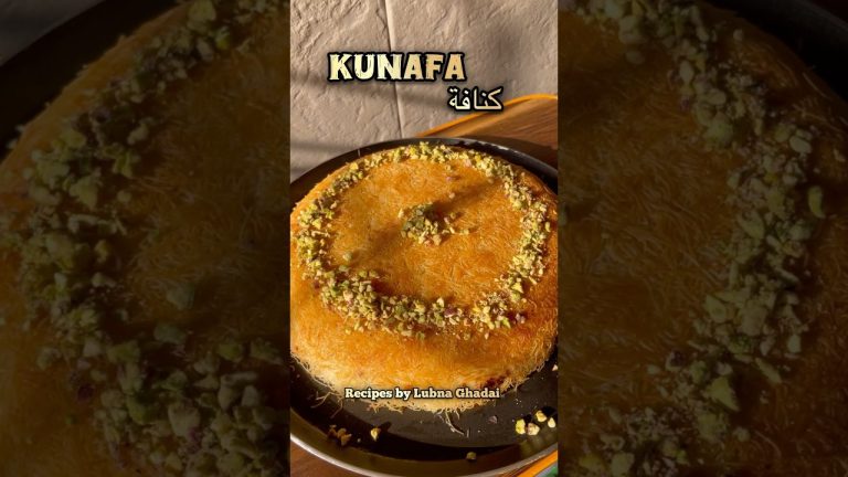 Kunafa Recipe | How to make Kunafa at home without oven | Ramadan recipes #kunafa #kunafarecipe