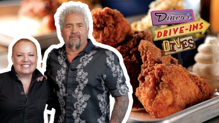 Guy Fieri Visits Tiffani Faison's Legit BBQ Joint in MA | Diners, Drive-Ins and Dives | Food Network