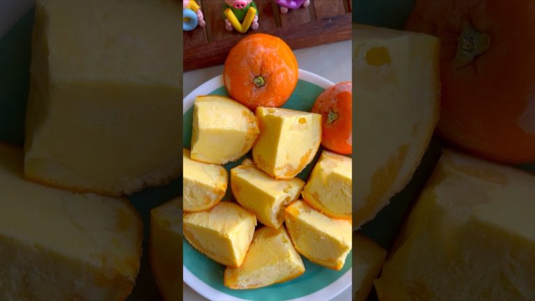 😱😋3 பொருள் இருந்தால் போதும் ✅ஆரஞ்சு குல்பி ரெடி🍊Orange malai kulfi recipe Tamil #shorts #summer