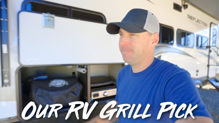 Our Favorite RV Grill for BBQ!  #shorts