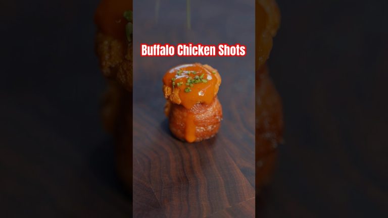 Buffalo Chicken Shots #pigshots #appetizer  #easyrecipe #buffalochicken #tftibbq
