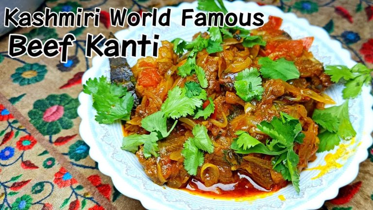 Kashmiri Style Beef Kanti | world Famous Kashmiri Beef Kanti | Beef Recipe | @kashmirfoodfusion