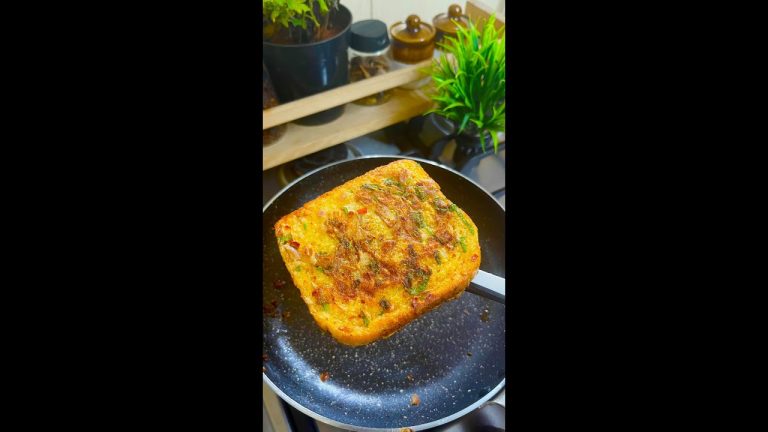 ഈസി ബ്രഡ് മസാല ടോസ്ട്  / breakfast &snack #trending #trendingshorts #viralvideos #breadsnacks