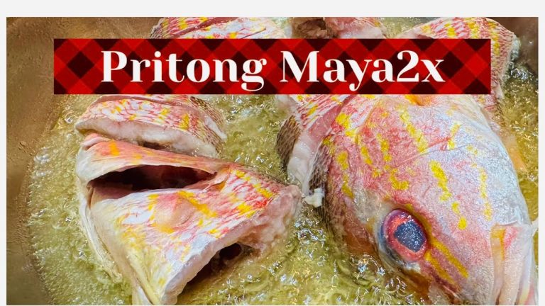 FRIED RED SNAPPER “MAYa-MAYA” || Simple Fish Recipe @recipes #fish #seafood