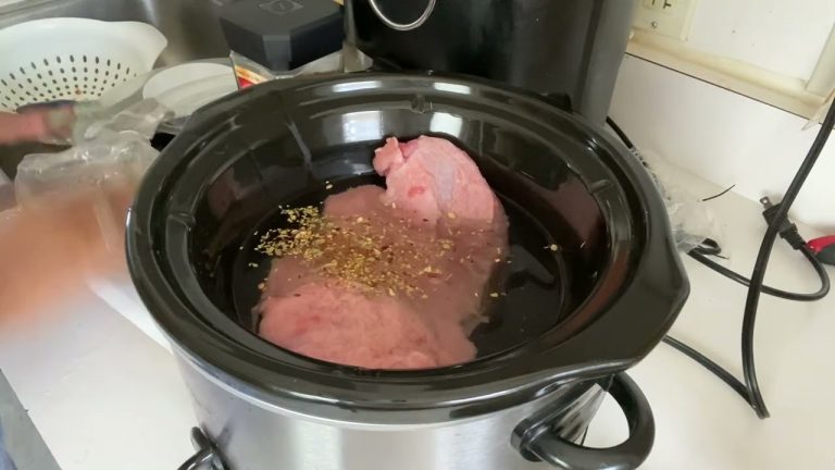 Quick and easy crockpot corn beef !