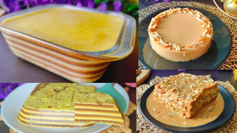 4 Iftar & Eid Special Dessert Recipes | Eid Dawat/Party Special Milk Dessert | Summer Cold Dessert