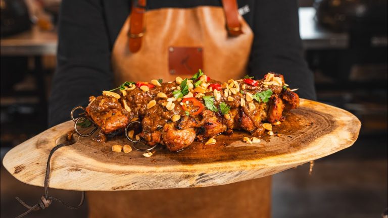 Next-level BBQ Satay recept voor de kamado!