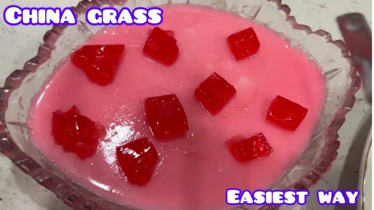 China Grass Halwa // Agar Pudding Recipe // Iftar Recipe // Easy Dessert Recipe