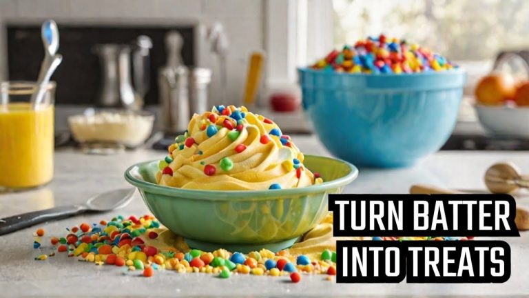 Creative New Dessert Recipes Using Leftover Cake Batter