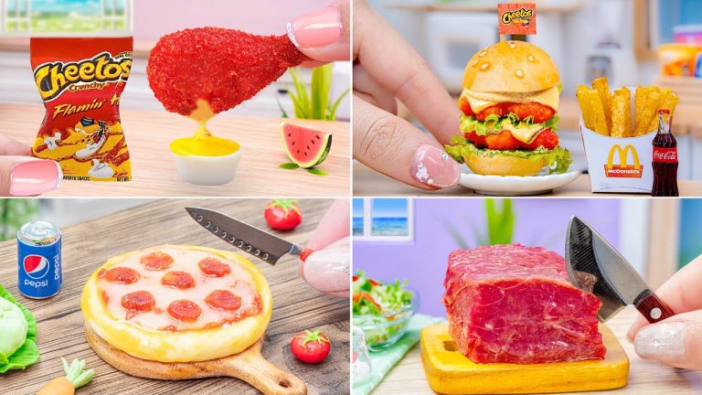3000+ Mini Cooking Recipes | Delicious Miniature Food Cooking Compilation 💖  Beef, Cheetos, Chicken