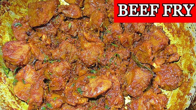 Beef Fry Recipe || Simple Beef Fry || Tasty Beef Fry || quick Beef Fry Recipe || Spicy Beef Fry