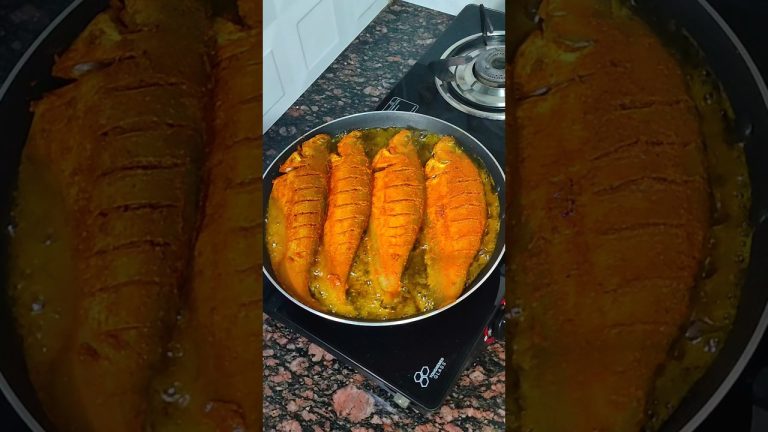 Fresh Whole Fish Fry Recipe | #shorts #ytshorts