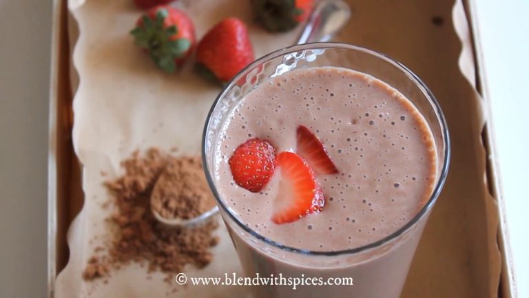 Chocolate Strawberry Banana Smoothie Recipe – Healthy Smoothie Recipes