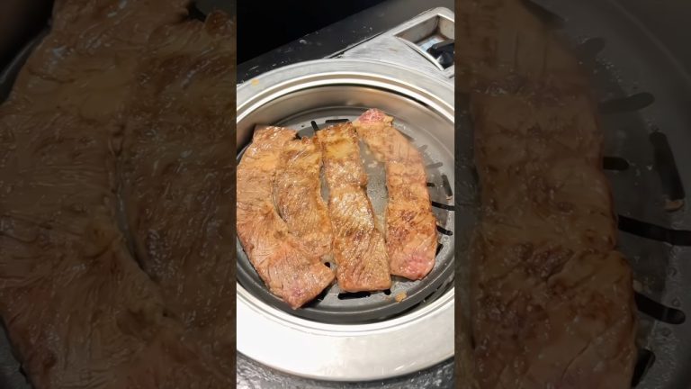 Asmr Korean bbq grill #asmr #asmrcutting #bbqgrill