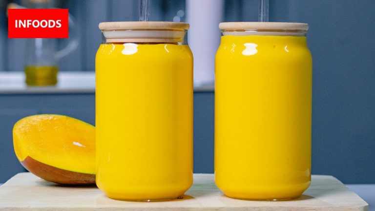 Mango Smoothie Recipe | How to Make Mango Smoothie | Infoods