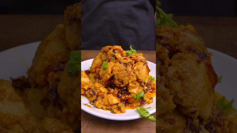 👑 Royal White Chicken – So Creamy, So Dreamy! #shorts