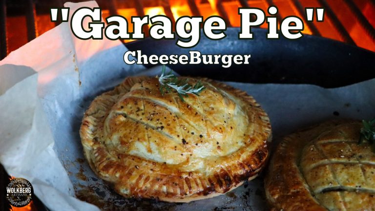 Cheeseburger “Garage Pie” Recipe | South African recipes | Meat pie recipes | Homemade Hamburgers