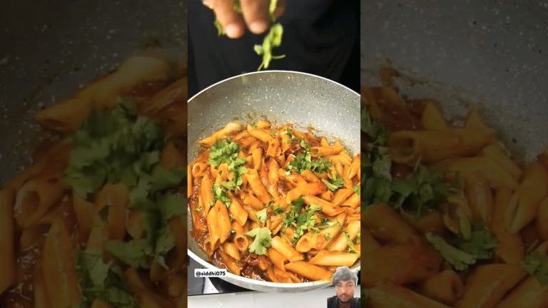 Desi Style Masala Pasta Asmr cooking #masalapasta #pasta #asmrcooking #cooking #indianasmrworld