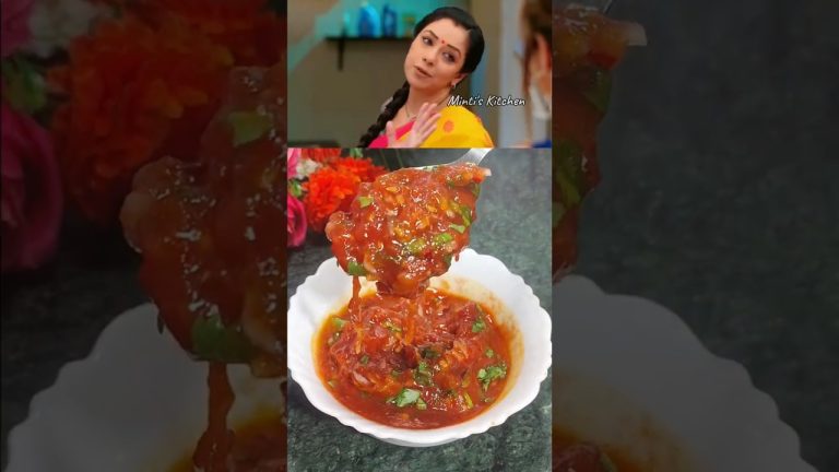 Tomato Chutney Recipe from Anupama🍅😋 #cooking #recipe #anupama