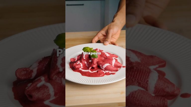 Die schönste Pasta der Welt?! – Pink Pasta