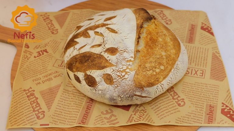 Simple, healthy and delicious! The perfect sourdough bread recipe!