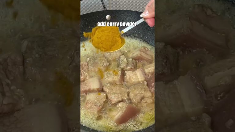 Pork Curry  #trending #viralshorts #foodie #porkrecipe