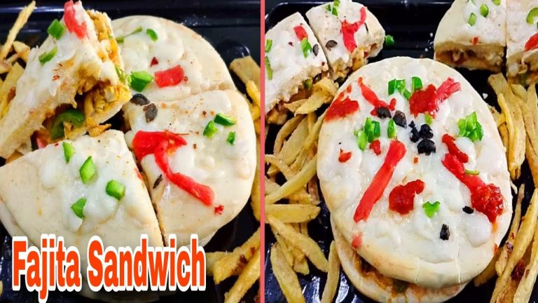 pita Bread Chicken Fajita Sandwich Recipe| Ramadan Special Recipes