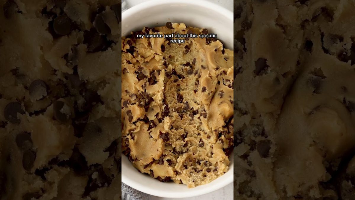 Edible Cookie Dough 😋