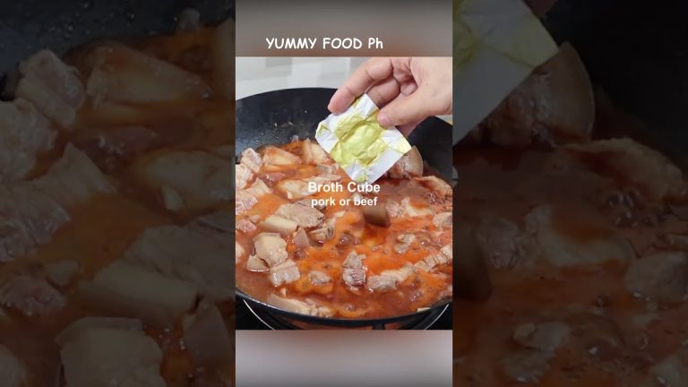 The BEST Pork Caldereta Recipe 🍲 (Kalderetang Baboy) | How to Make TENDER & FLAVORFUL Pork Stew