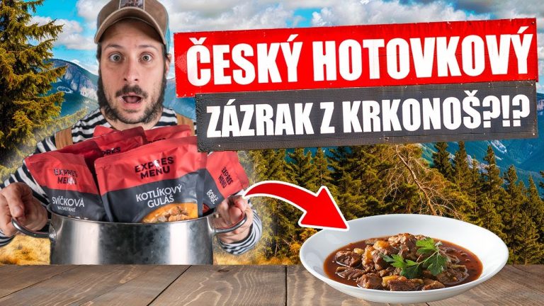 HOTOVÁ JÍDLA BEZ CHEMIE, CO VYDRŽÍ DESET LET! 🤯 JAK TO DĚLAJ?!? POD POKLIČKOU – EXPRES MENU