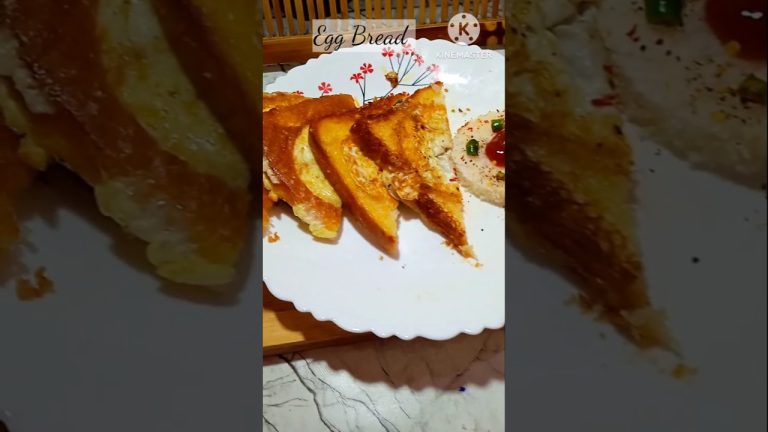 Egg bread toast new easy and unique recipe 😋🤤.#shorts #viral.