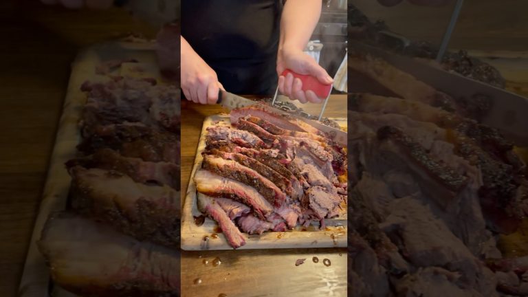 Some Good Brisket! #ladysfarm #farmlife #homestead #smokedbbq #bbq #brisket