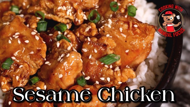 Crispy Sesame Chicken Recipe | Easy Take Out Recipe Made at Home