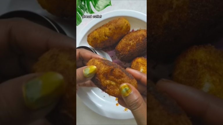 bread cutlet #shortsfeed #viralvideo #recipe #breadcutlet