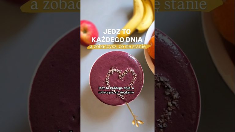 Jedz to najlepiej codziennie, a szybko zobaczysz efekty. Przepis znajdziesz w opisie