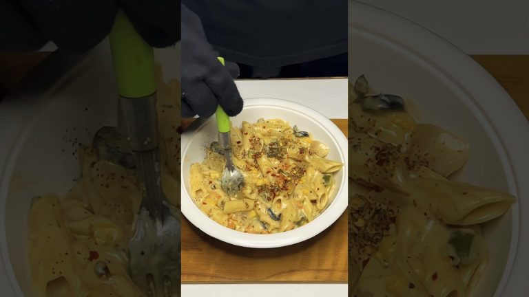 ￼ white sauce pasta recipe | cheese pasta | #shorts #pasta #viralshorts #food  #cooking #pastasauce