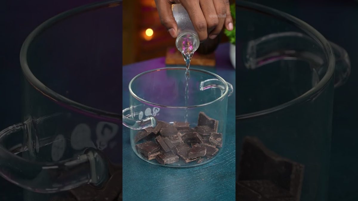 Chocolate Mousse in 2 Ingredients🤯! 2 shocking right?!