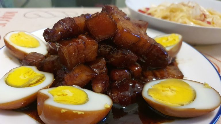 Ah Pa's best braised pork belly ever (Ingredient list provided)