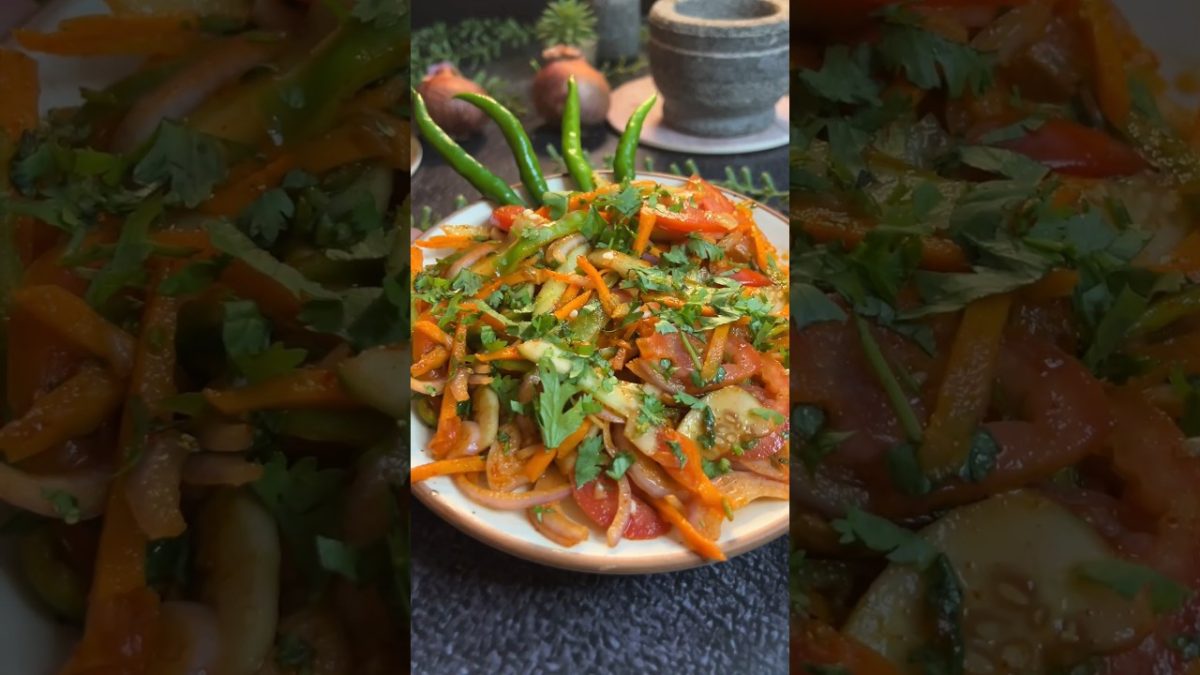 Aisa SALAD 🥗 Kabhi Khaya Hai?❤️‍🔥 #salad #saladrecipe #salads #kachumbersalad #healthysalad #recipe