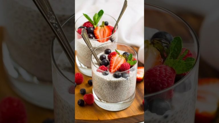 🥛 Chia + Milk = Magic Pudding! ✨
