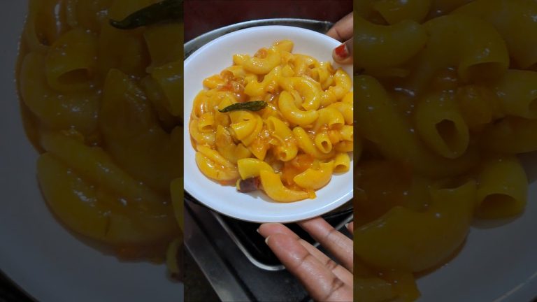 Pasta in Tomato Sauce 😋🥰😘#shorts #pasta recipe 🤔🤗❤️💯👌👌👌👌