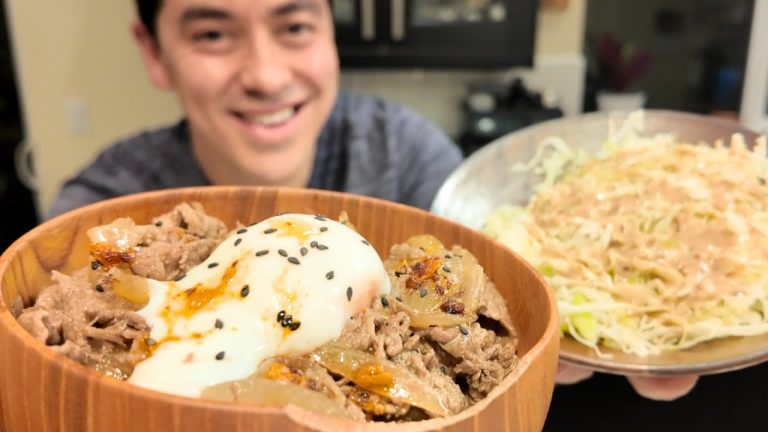 Cooking The Perfect Japanese Beef Bowl Dinner
