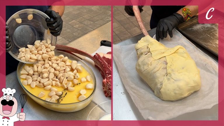 Buttery Tomahawk Wellington! Impress your guests with this show-stopping recipe 🧈🥩