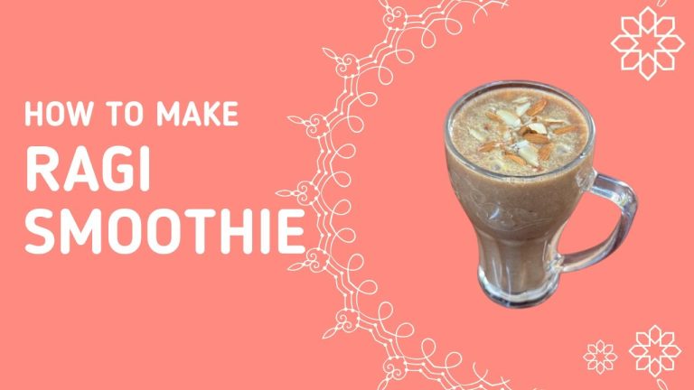 Millet Series 101: How To Make Healthy Ragi Smoothie | Boost Your Energy with This Nutritious Drink!