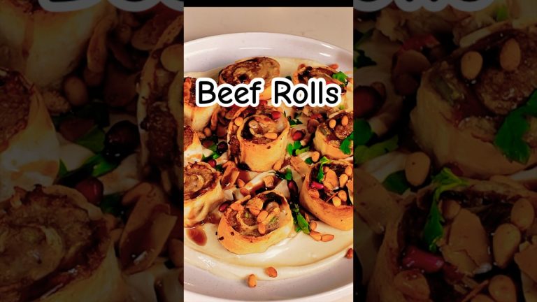 Mediterranean kofta beef rolls#brunch #easyrecipe #food  #cooking#highprotein #اكل_لبنانى#سحور