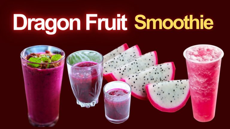 How to Make the Ultimate Dragon Fruit Smoothie | Nutritional Benefits & Easy Recipe!