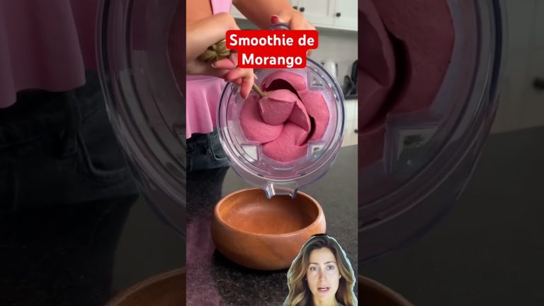 Delicioso Smoothie de Morango